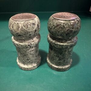 Marble salt and pepper shaker